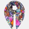 Accessories Camilla Eboutique (Us) | Camilla Eboutique (Us) Accessories Large Square Scarf Lucky Charms