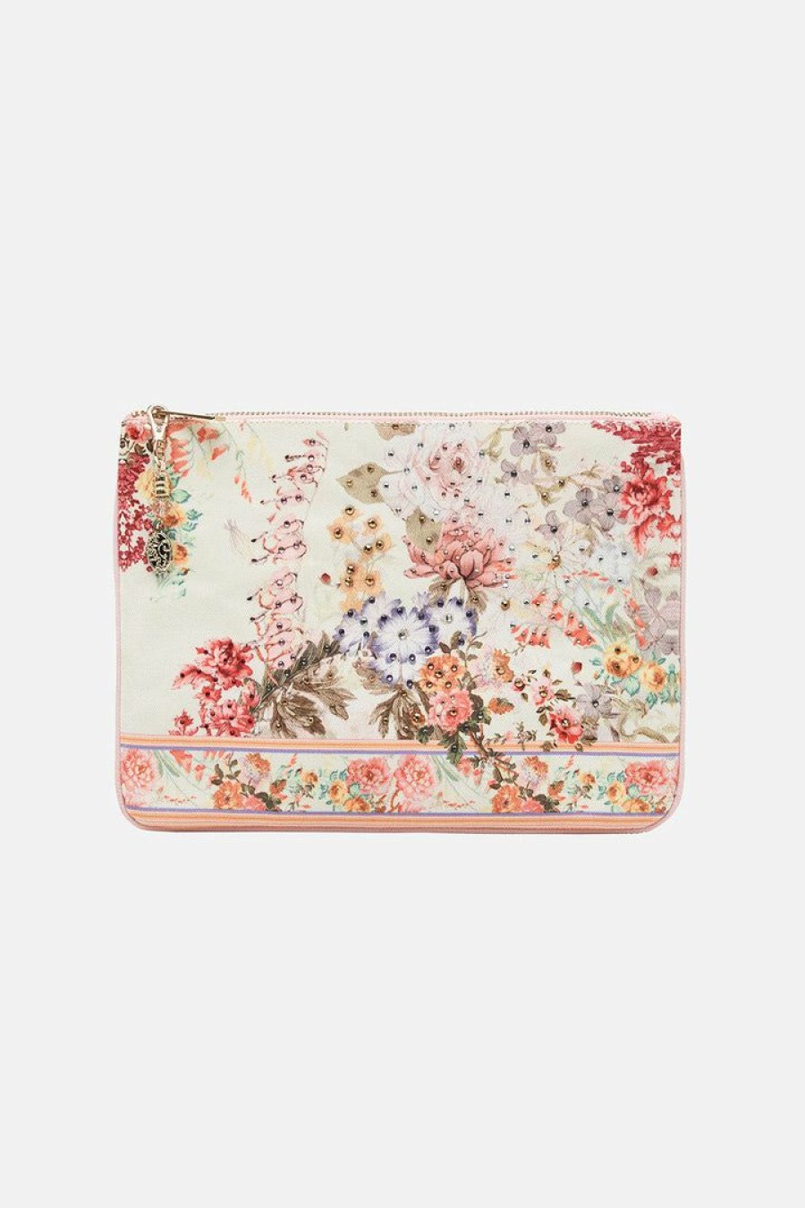 Accessories Camilla Eboutique (Us) | Camilla Eboutique (Us) Accessories Small Canvas Clutch Romantic Rites