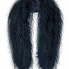 Accessories Camilla Eboutique (Us) | Camilla Eboutique (Us) Accessories Feather Stole With Tie Dripping In Deco