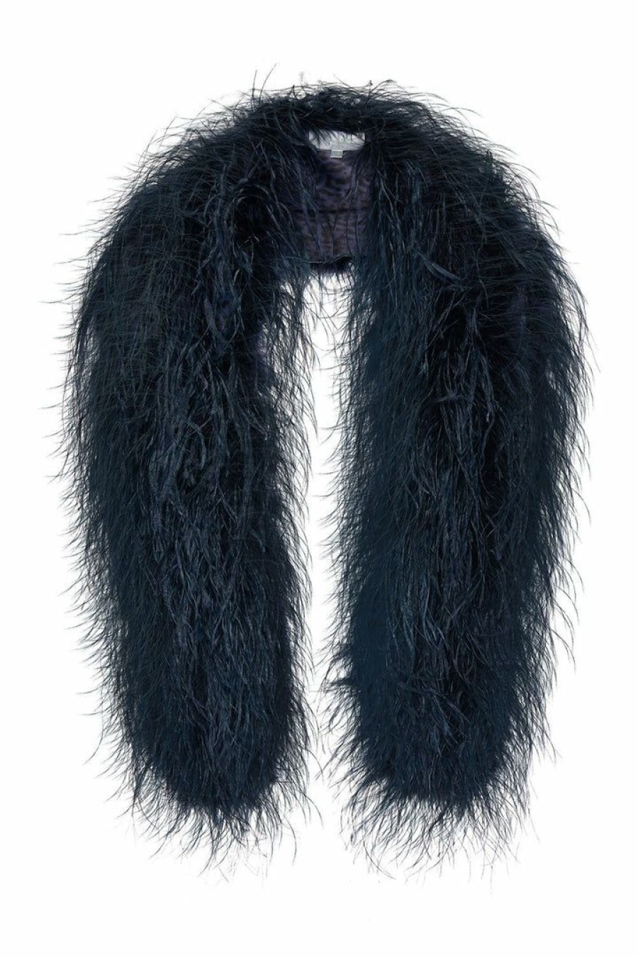 Accessories Camilla Eboutique (Us) | Camilla Eboutique (Us) Accessories Feather Stole With Tie Dripping In Deco