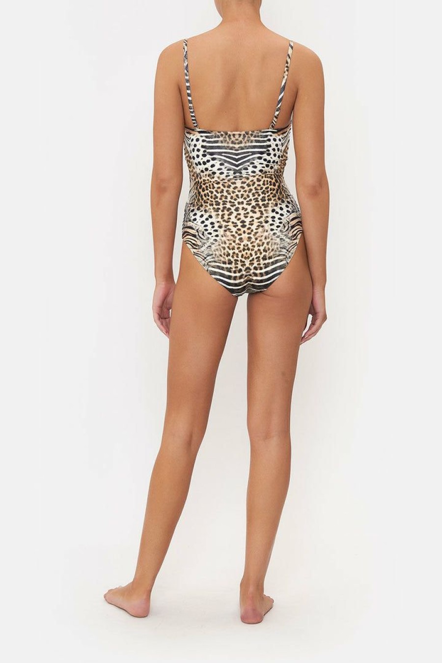 Accessories Camilla Eboutique (Us) | Camilla Eboutique (Us) Swimwear Underwire Cup One Piece For The Love Of Leo