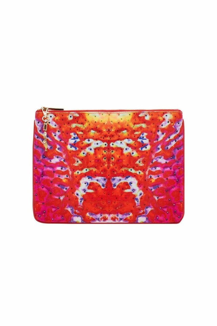 Accessories Camilla Eboutique (Us) | Camilla Eboutique (Us) Sale Accessories Small Canvas Clutch Banshee Beckons