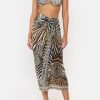 Accessories Camilla Eboutique (Us) | Camilla Eboutique (Us) Swimwear Long Sarong For The Love Of Leo