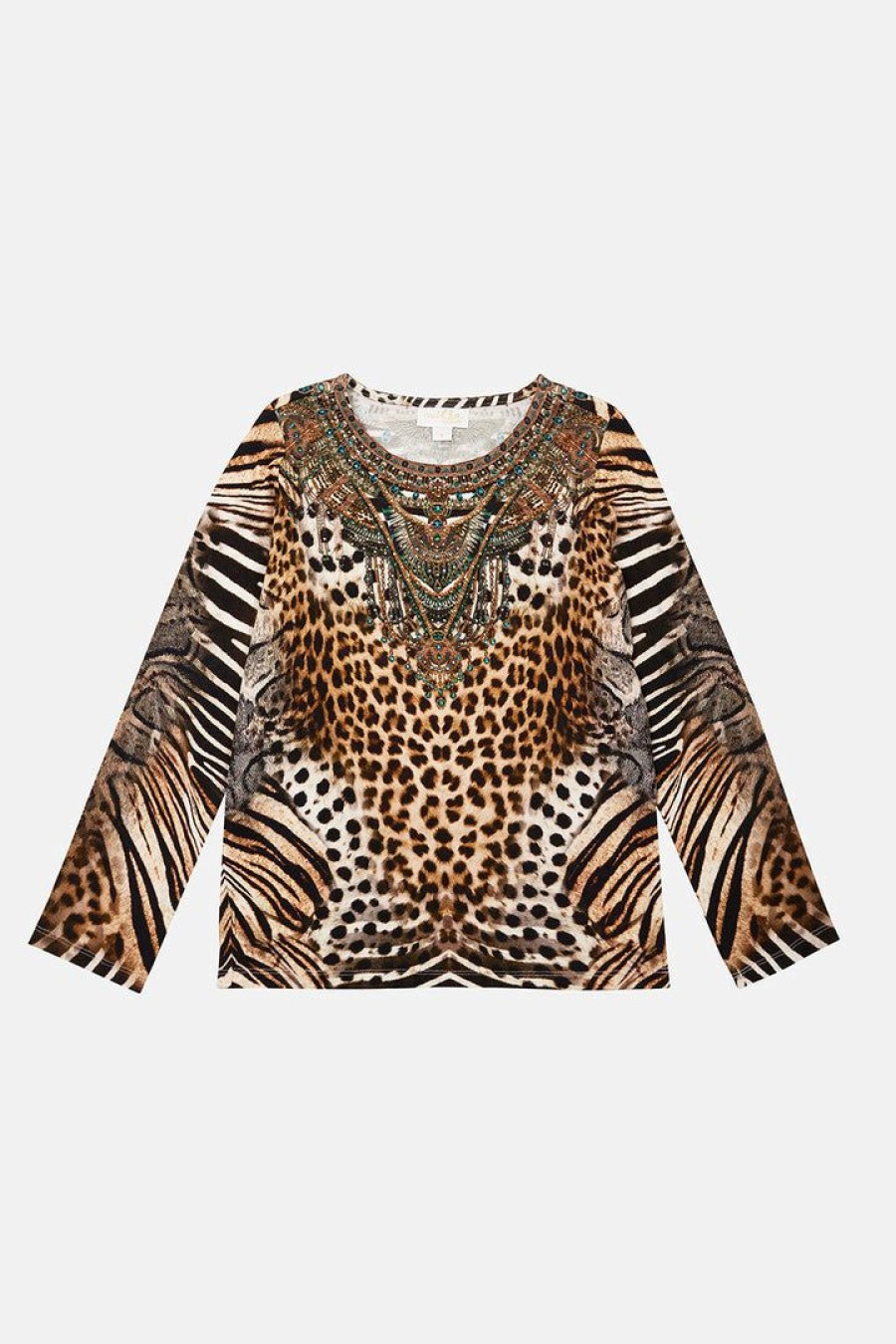 Accessories Camilla Eboutique (Us) | Camilla Eboutique (Us) Kids Long Sleeve Top 4-10 For The Love Of Leo