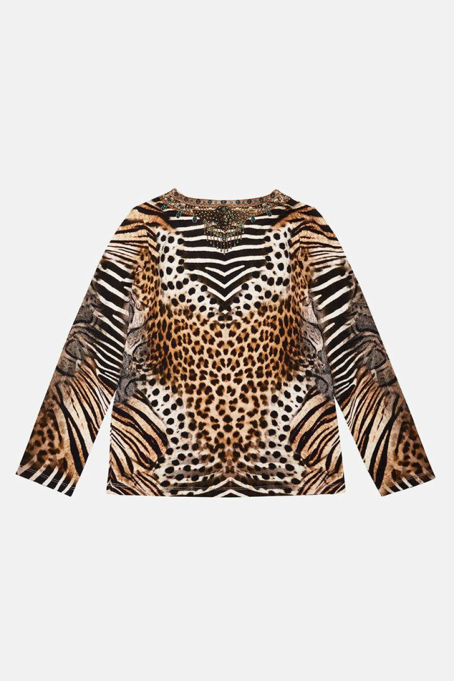 Accessories Camilla Eboutique (Us) | Camilla Eboutique (Us) Kids Long Sleeve Top 4-10 For The Love Of Leo