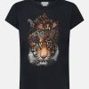 Accessories Camilla Eboutique (Us) | Camilla Eboutique (Us) Slim Fit Round Neck T-Shirt Surrealist Xanadu