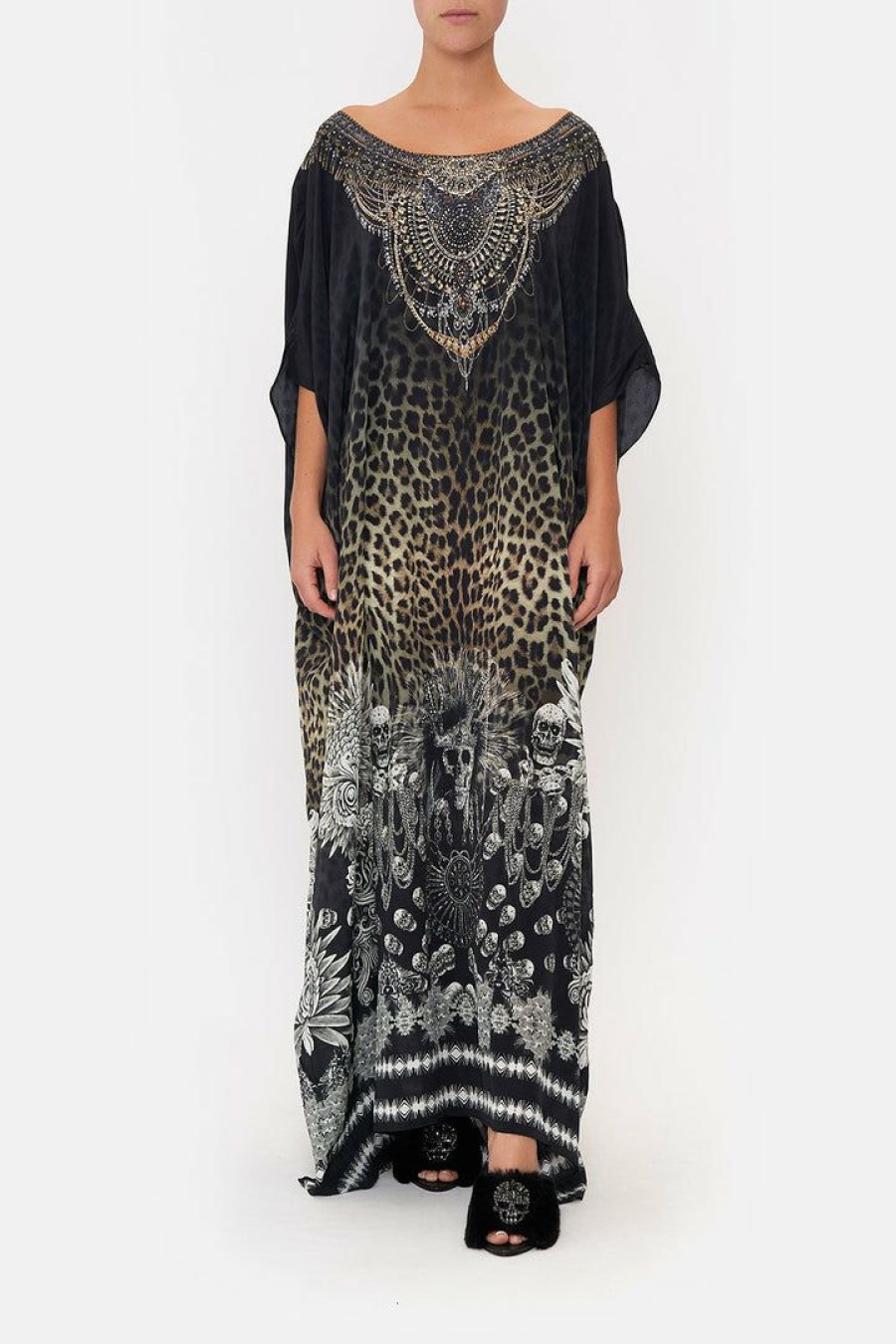 Clothing Camilla Eboutique (Us) | Camilla Eboutique (Us) Clothing Round Neck Kaftan Order Of Disorder