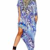 Swimwear Camilla Eboutique (Us) | Camilla Eboutique (Us) Resort Round Neck Kaftan Guardian Of Secrets