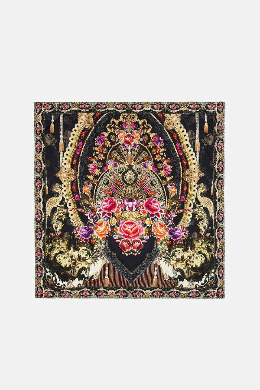 Accessories Camilla Eboutique (Us) | Camilla Eboutique (Us) Large Square Scarf Dance With Duende Accessories