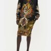 Clothing Camilla Eboutique (Us) | Camilla Eboutique (Us) Sweatshirt Button Dress The Queens King Clothing