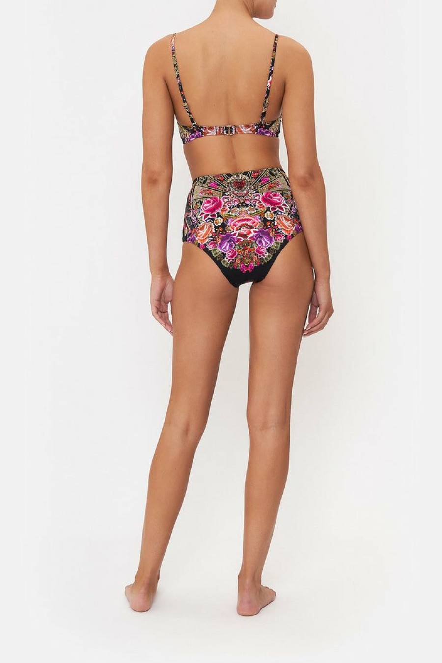 Accessories Camilla Eboutique (Us) | Camilla Eboutique (Us) Moulded Plunge Bra Dance With Duende Swimwear