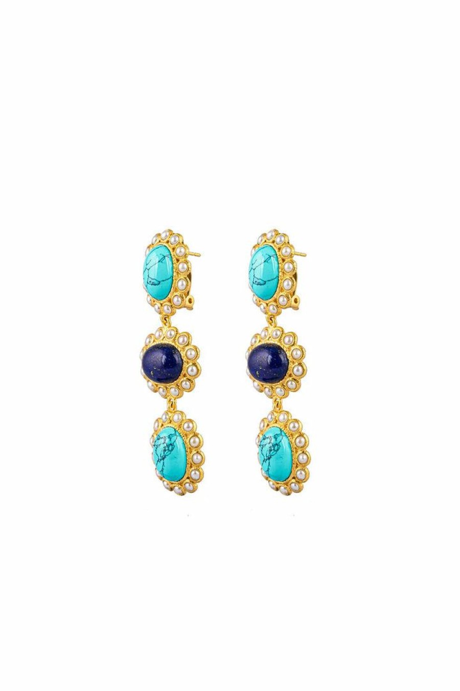 Accessories Camilla Eboutique (Us) | Camilla Eboutique (Us) Oceana Earrings Multi