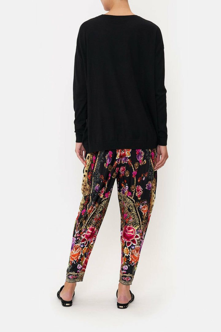 Accessories Camilla Eboutique (Us) | Camilla Eboutique (Us) Long Sleeve Jumper With Print Front Dance With Duende Clothing