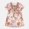 Accessories Camilla Eboutique (Us) | Camilla Eboutique (Us) Kids Tshirt Dress With Flare Hem 4-10 Flower Child Gift Ideas