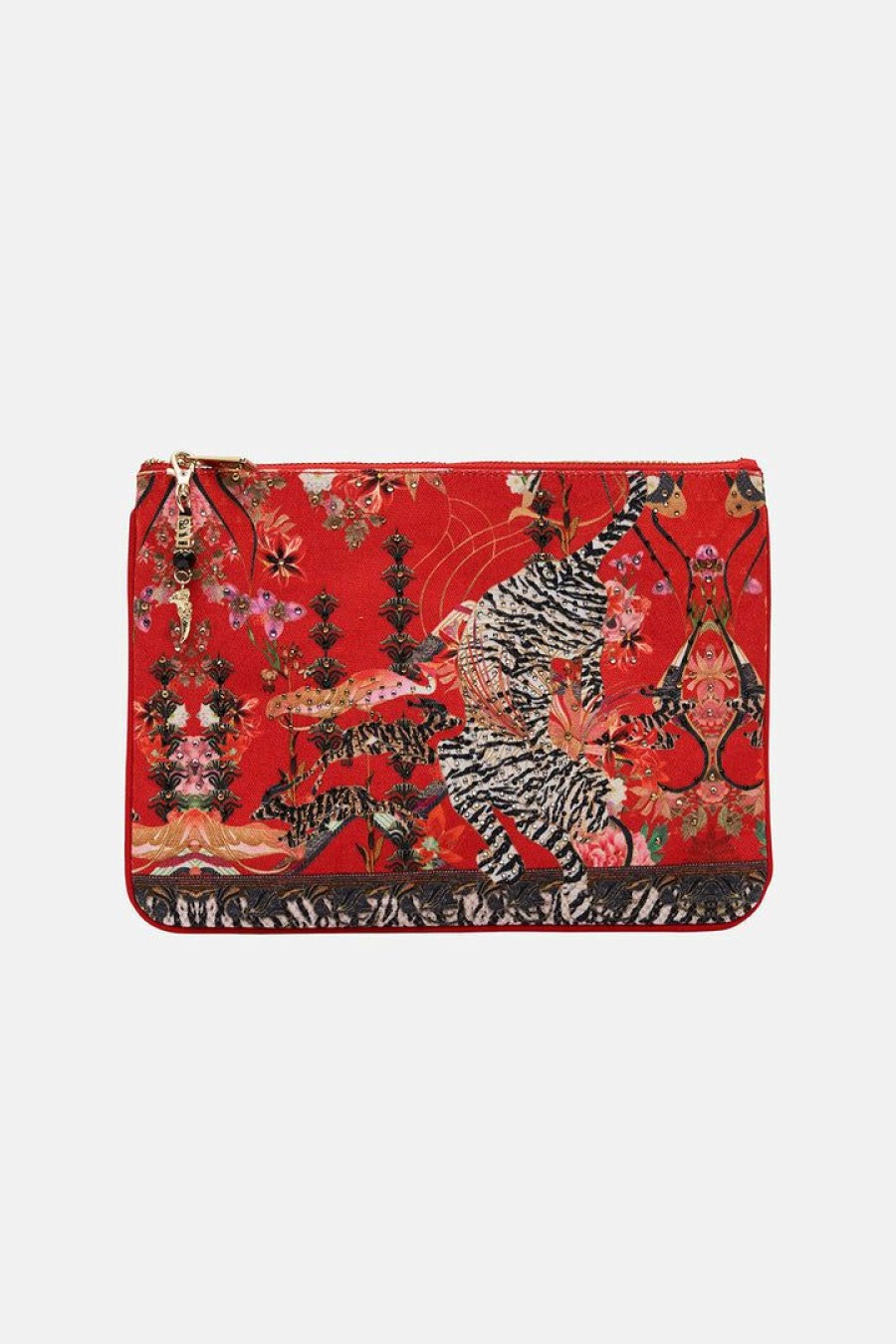 Accessories Camilla Eboutique (Us) | Camilla Eboutique (Us) Small Canvas Clutch The Legend Of Ziba