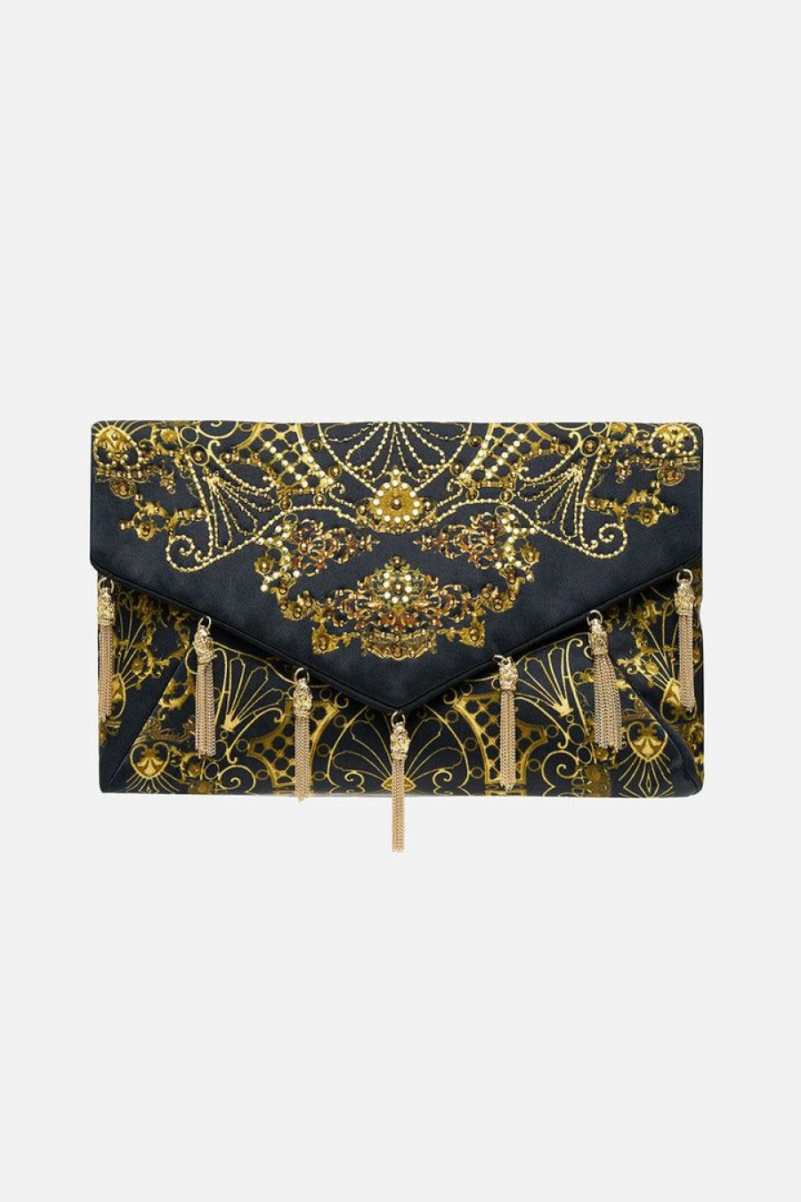 Accessories Camilla Eboutique (Us) | Camilla Eboutique (Us) Envelope Clutch Shadows Of Armada