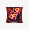 Accessories Camilla Eboutique (Us) | Camilla Eboutique (Us) Small Square Cushion Midnight Poppy Gift Ideas