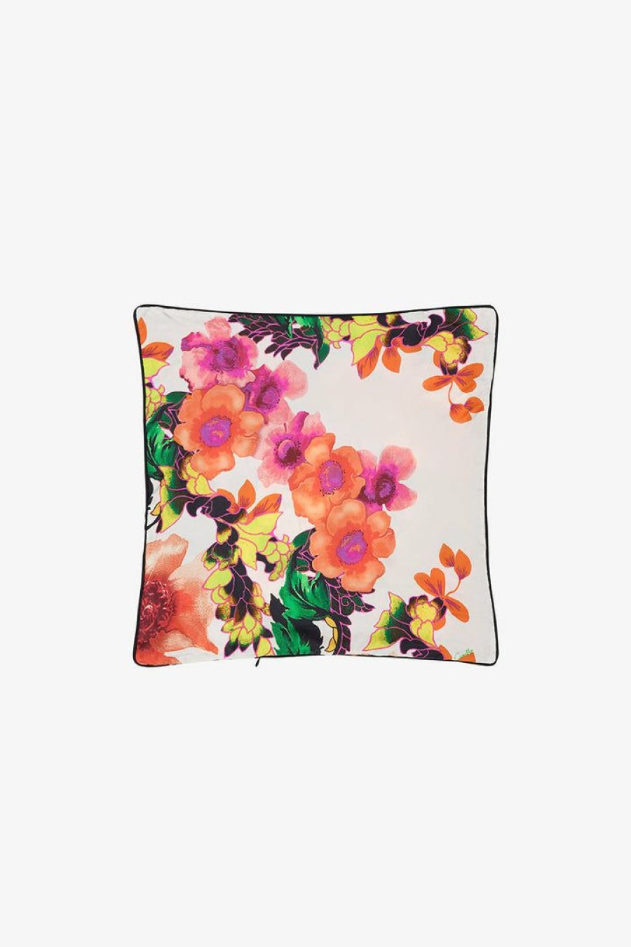 Accessories Camilla Eboutique (Us) | Camilla Eboutique (Us) Small Square Cushion Midnight Poppy Gift Ideas