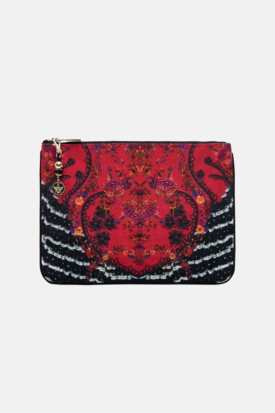 Accessories Camilla Eboutique (Us) | Camilla Eboutique (Us) Accessories Small Canvas Clutch View From The Veil