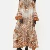 Clothing Camilla Eboutique (Us) | Camilla Eboutique (Us) Drop Shoulder Long Sleeve Dress Heart Of A Hippie