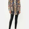 Clothing Camilla Eboutique (Us) | Camilla Eboutique (Us) Drawstring Panelled Jacket Natural Instinct