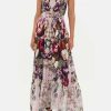 Clothing Camilla Eboutique (Us) | Camilla Eboutique (Us) Clothing Necktie Dress With Elasticated Waist Gypsy Rose