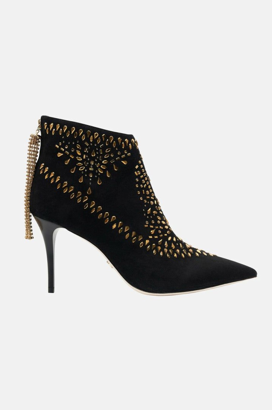 Accessories Camilla Eboutique (Us) | Camilla Eboutique (Us) Stiletto Ankle Boot Solid Black