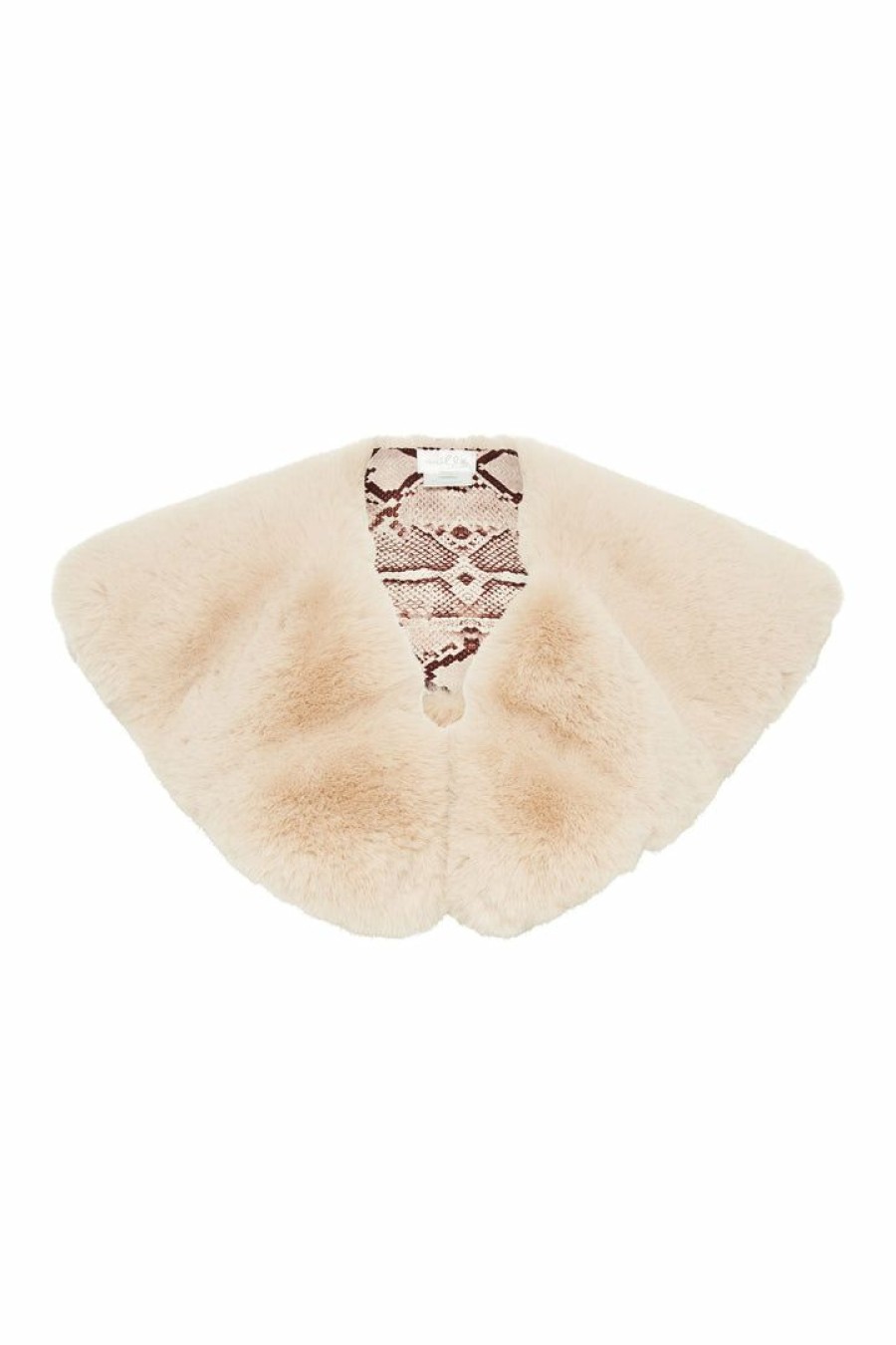 Accessories Camilla Eboutique (Us) | Camilla Eboutique (Us) Faux Fur Stole With Tie All Is Nouveau Accessories