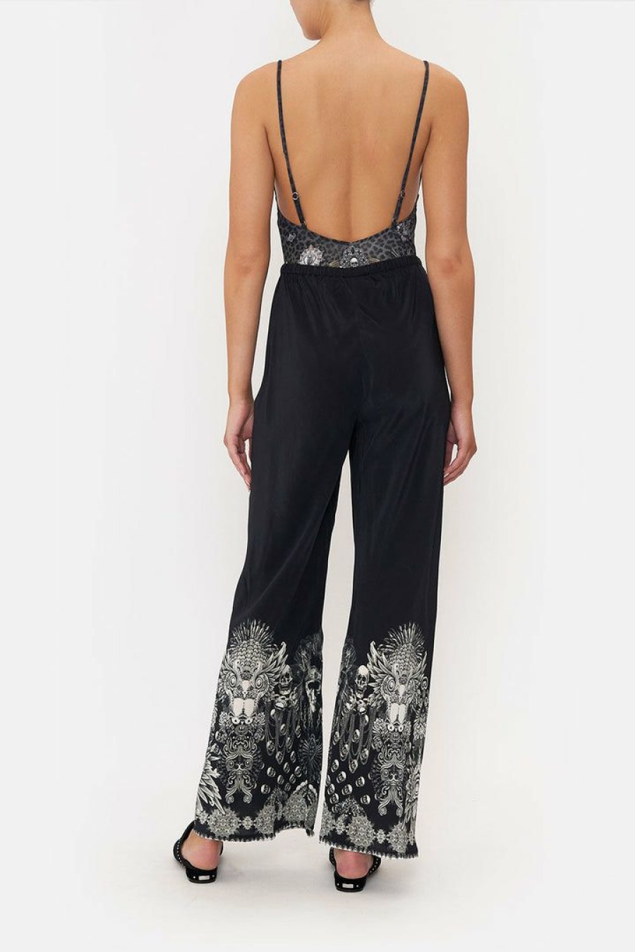 Clothing Camilla Eboutique (Us) | Camilla Eboutique (Us) Bias Cut Drawstring Pant Order Of Disorder Clothing