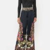 Clothing Camilla Eboutique (Us) | Camilla Eboutique (Us) Wide Leg Pant With Buttons Dance With Duende Clothing