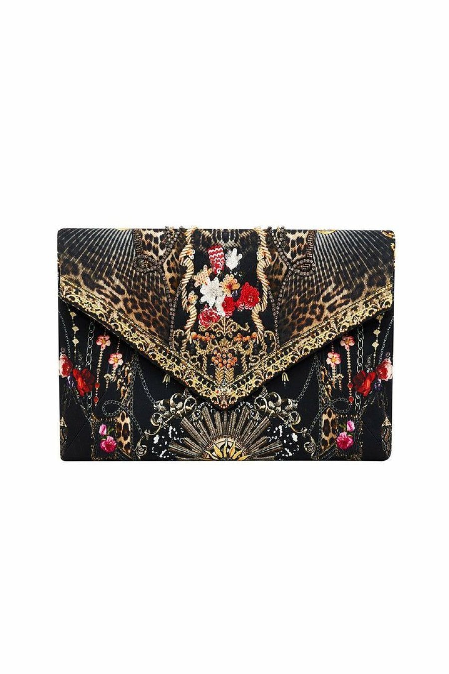 Accessories Camilla Eboutique (Us) | Camilla Eboutique (Us) Sale Accessories Envelope Clutch Gothic Goddess