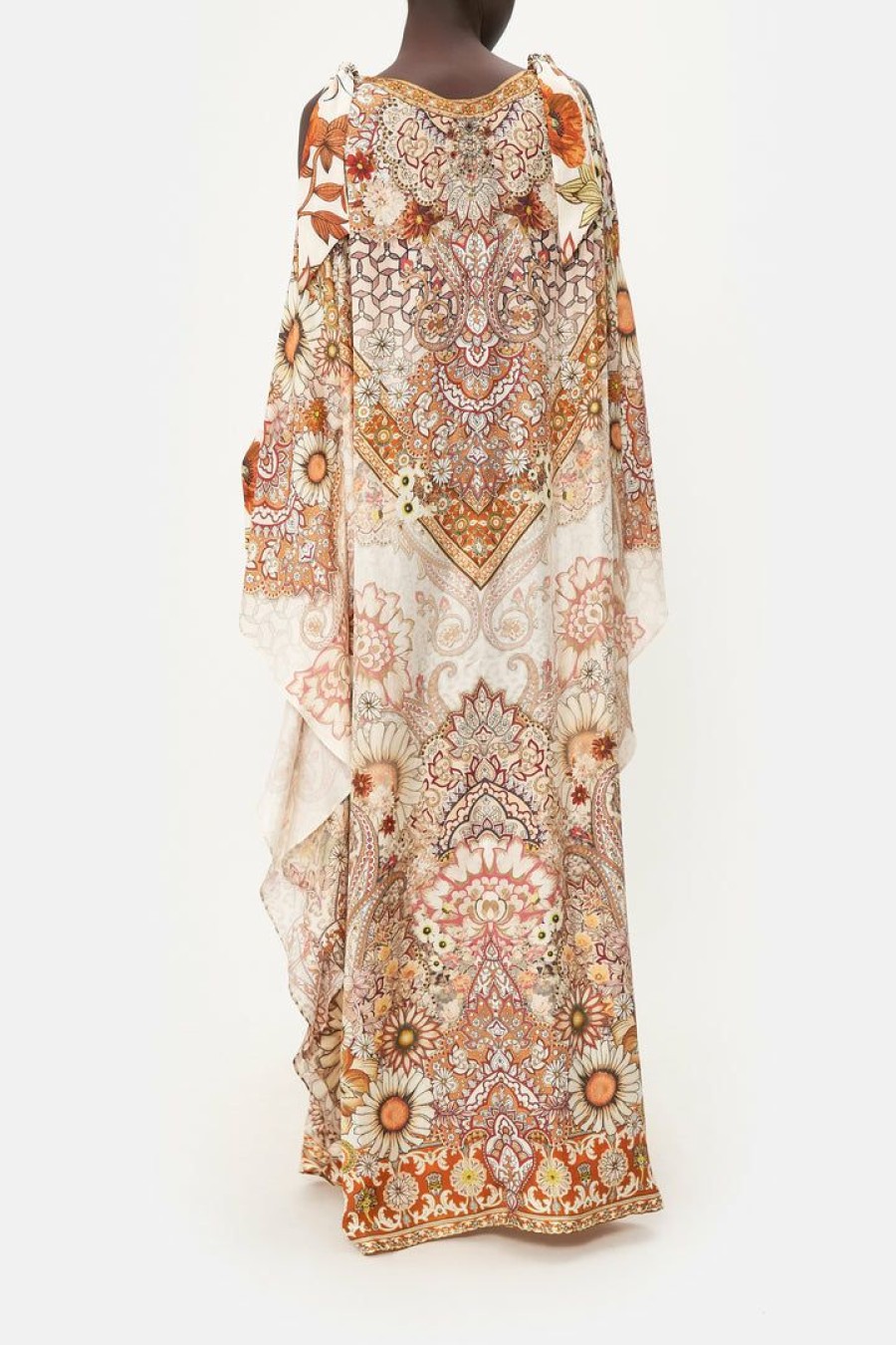 Clothing Camilla Eboutique (Us) | Camilla Eboutique (Us) Scarf Tie Kaftan Heart Of A Hippie