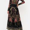 Clothing Camilla Eboutique (Us) | Camilla Eboutique (Us) Clothing Shirred Waist Tiered Circle Skirt Dance With Duende