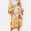 Clothing Camilla Eboutique (Us) | Camilla Eboutique (Us) Clothing High Low Midi Shirt Dress Original Sin