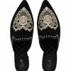 Accessories Camilla Eboutique (Us) | Camilla Eboutique (Us) Accessories Embroidered Slipper Solid Black