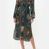 Clothing Camilla Eboutique (Us) | Camilla Eboutique (Us) High Low Midi Shirt Dress Heads Will Roll