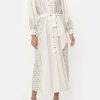 Clothing Camilla Eboutique (Us) | Camilla Eboutique (Us) Curved Collar Shirt Dress Luxe Espiritu