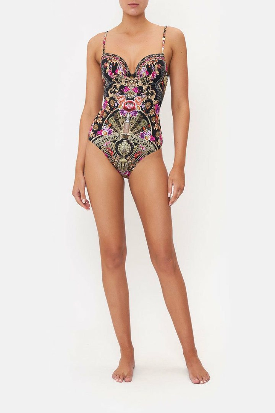 Accessories Camilla Eboutique (Us) | Camilla Eboutique (Us) Moulded Plunge Cup One Piece Dance With Duende