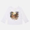 Accessories Camilla Eboutique (Us) | Camilla Eboutique (Us) Babies Long Sleeve Top With Frill For The Love Of Leo