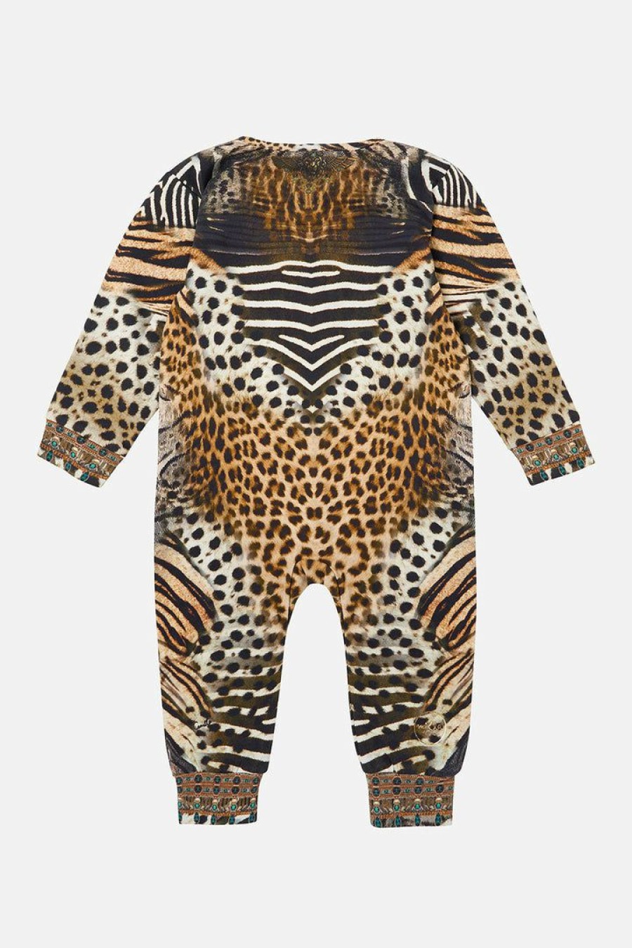 Accessories Camilla Eboutique (Us) | Camilla Eboutique (Us) Babies Full Length Onesie For The Love Of Leo