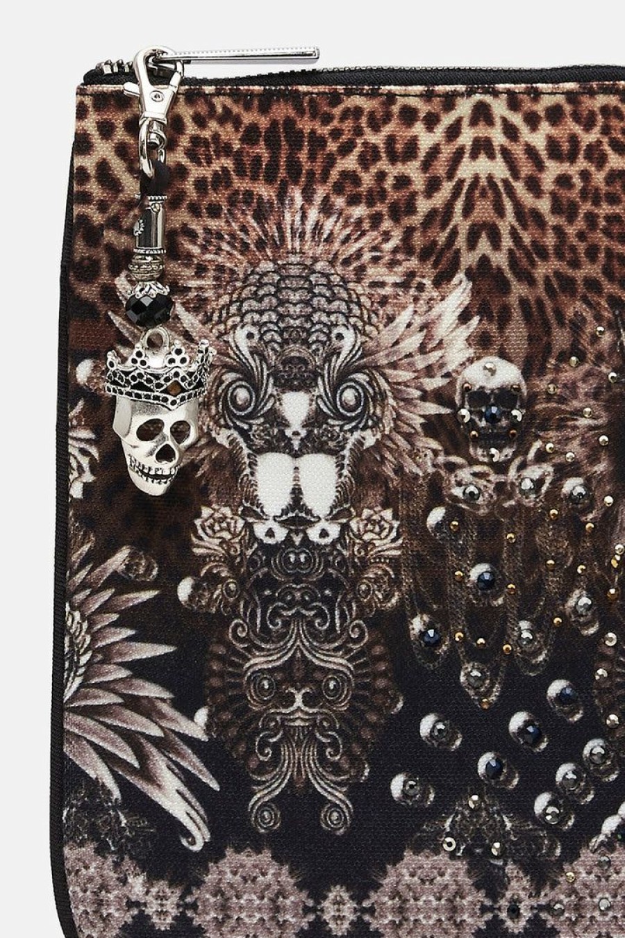 Accessories Camilla Eboutique (Us) | Camilla Eboutique (Us) Small Canvas Clutch Order Of Disorder