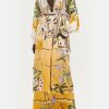 Clothing Camilla Eboutique (Us) | Camilla Eboutique (Us) Soft Trench With Ties Original Sin